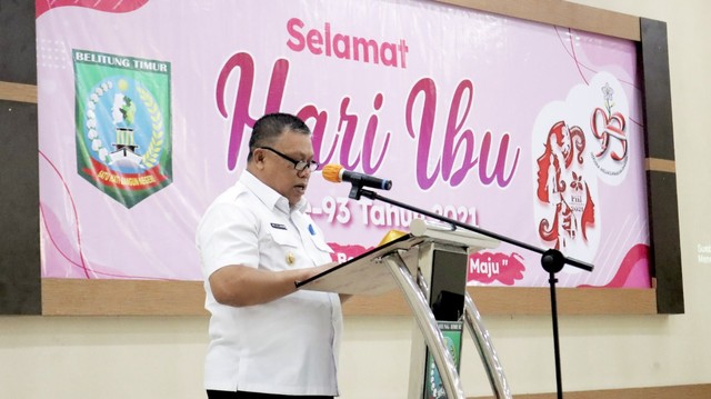 Wakil Bupati Belitung Timur, Khairil Anwar.