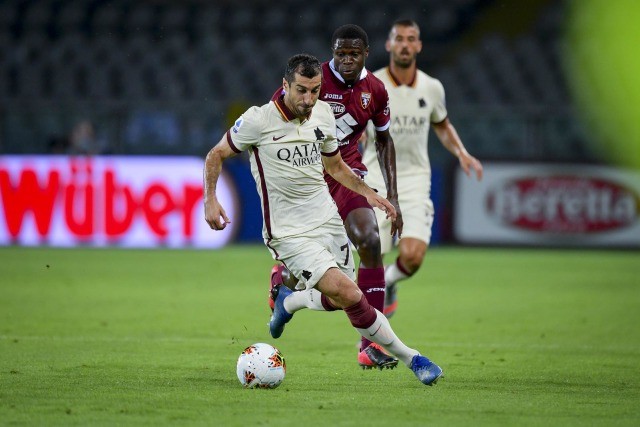 Pertandingan AS Roma melawan Torino. Dok. Twitter @ASRomaEN