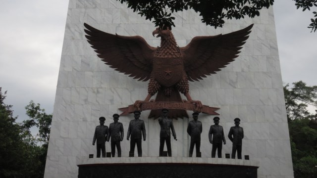 Monumen peringatan G30S/PKI. Foto: Wikipedia