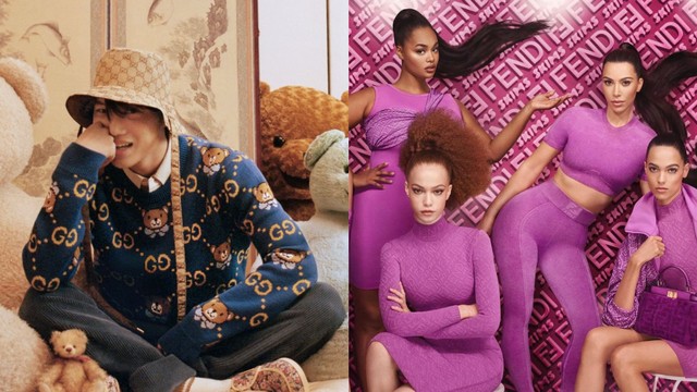 Kolaborasi Fashion Paling Unik & Tak Terduga Sepanjang 2021 Foto: Instagram @Gucci & Instagram @kimkardashian