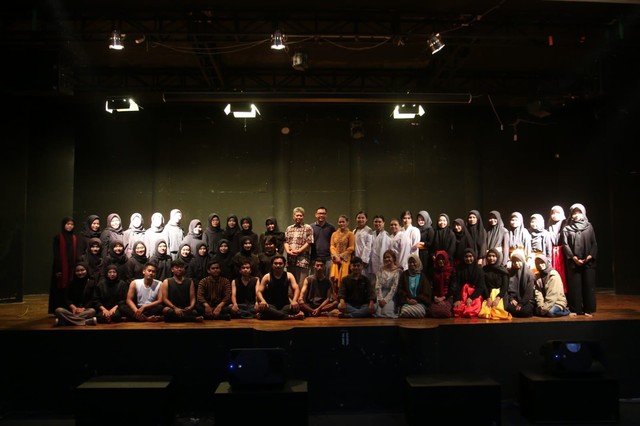 Mahasiswa Bahasa dan Sastra, Universitas Lampung, Perankan 3 Lakon Teater (1)
