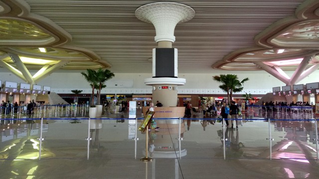 Suasana di Bandara Yogyakarta International Airport (YIA). Foto: Michael Agustinus/kumparan