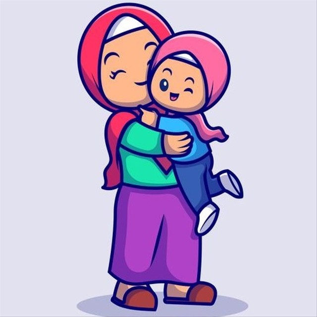 Ilustrasi Ibu dan Anak Perempuannya. Sumber foto: freepik.com