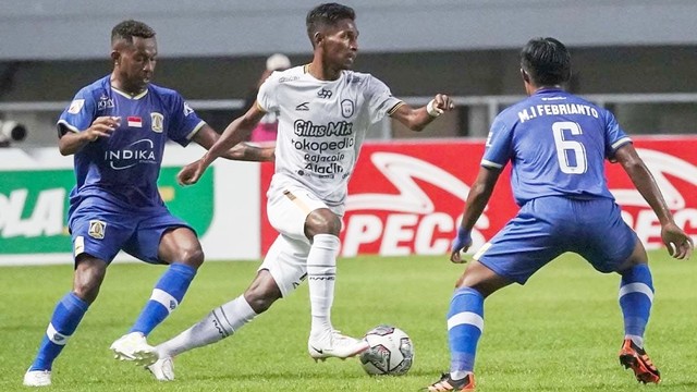 Pertandingan Persiba Balikpapan vs Rans Cilegon FC di Liga 2. Foto: Instagram/@rans.cilegonfc.official
