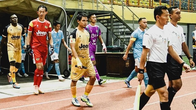 Sulut United vs Dewa United di Liga 2. Foto: dok. Dewa United FC