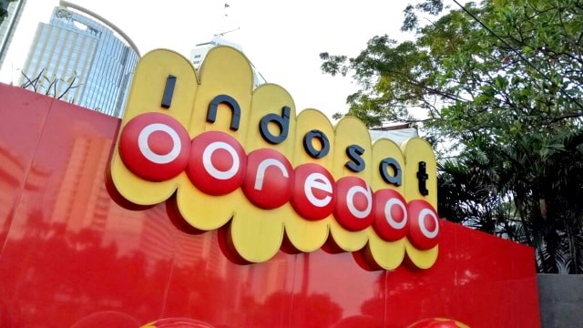 Penyedia layanan jasa telekomunikasi Indosat Ooredoo. Foto: kumparan