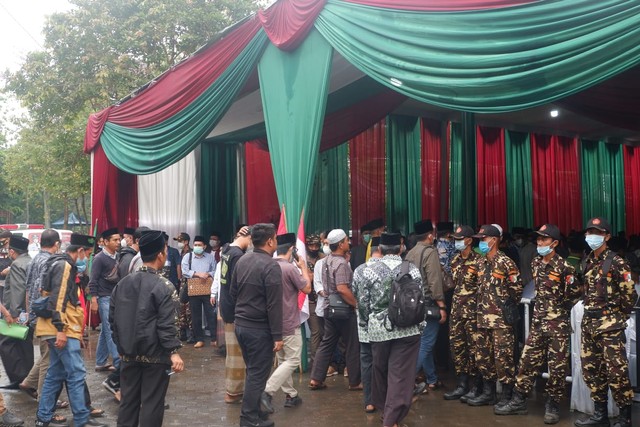 Tinjau Lokasi Registrasi Muktamar NU di Unila, Ini Pesan Muhammad Nuh (1)