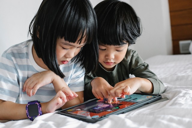 kecanduan game online pada anak. Foto: pixels.com