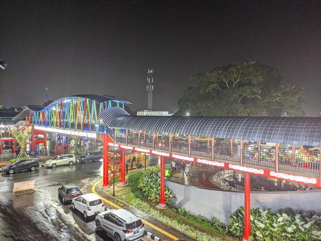 Suasana Taman Kota di Kabupaten Kuningan, Jawa Barat. (Foto: Istimewa)