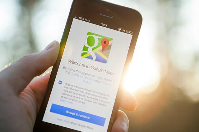 Ilustrasi Google Maps. Foto: iStock