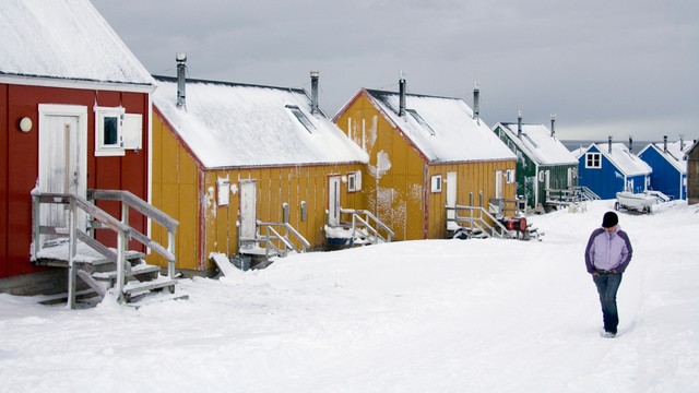 Keindahan Kota Ittoqqortoormiit, Greenland Timur. Foto: Shutter Stock