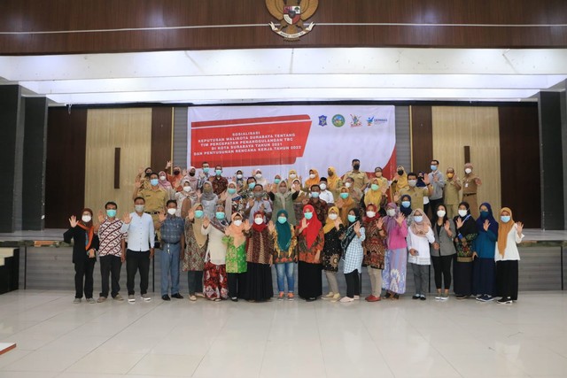 Tim Pembentukan Forum Multi Sektor Percepatan Eliminasi TBC KOta Surabaya