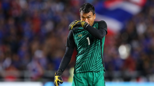 Kiper Thailand, Chatchai Bootprom. Foto: Yong Teck Lim/Getty Images