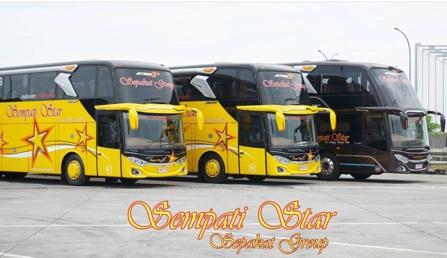 Bus baru PO Sempati Star. Foto: dok. PO Sempati Star