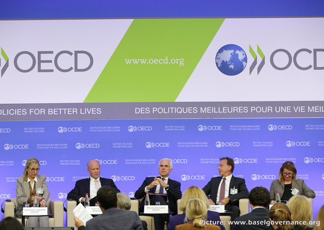 Ilustrasi negara-negara angota OECD menyepakati 2 pilar konsensus pemajakan global (Foto: www.baselgovernance.org) 