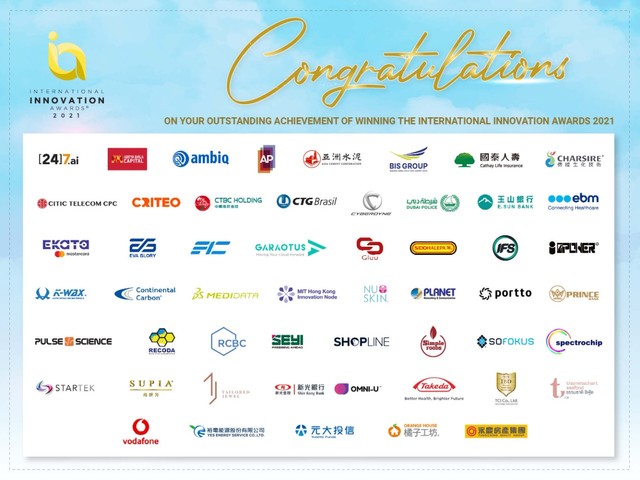 Daftar 52 perusahaan yang menerima penghargaan The International Innovation Awards 2021 oleh Enterprise Asia. Foto: Dok Enterprise Asia