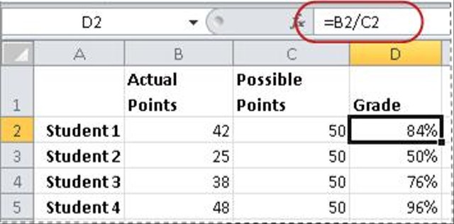 Teknik Cara Menghitung Persen Di Excel Yang Mudah Dipraktikkan ...