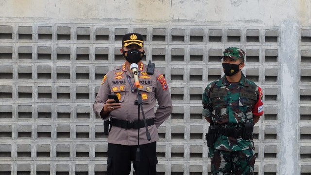 Wapres Kunker di PT Paragon Technologi, Polda Banten Gelar Apel Pengamanan