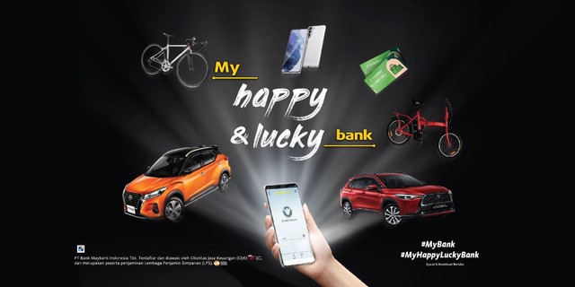 Program undian My Happy & Lucky Bank dari Maybank Indonesia. Foto: dok. Maybank Indonesia