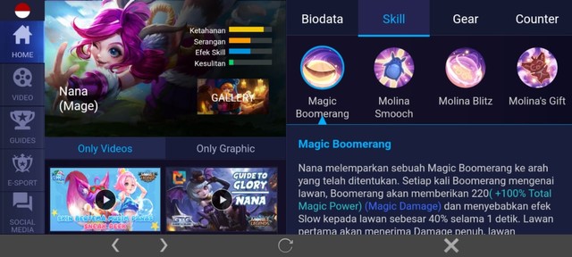 Skill Nana di Mobile Legends. (Foto: Mobile Legends)