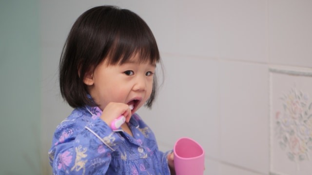 Ilustrasi pasta gigi untuk anak 2 tahun. Foto: Thinkstock