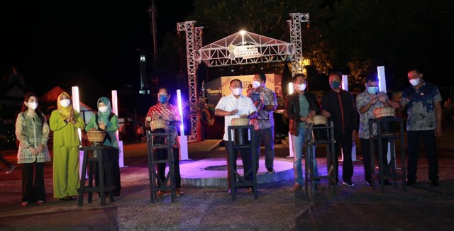 Suasana Launching City Branding 'Ternate Kota Rempah'. Foto: Istimewa