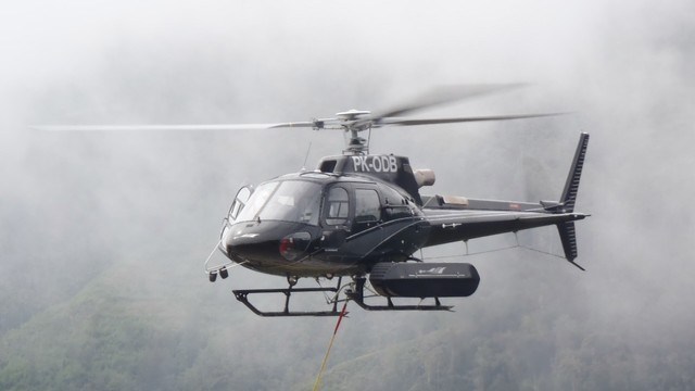 Helikopter Airfast Indonesia dengan nomor PK-ODB. (Dok Airfast Indonesia) 