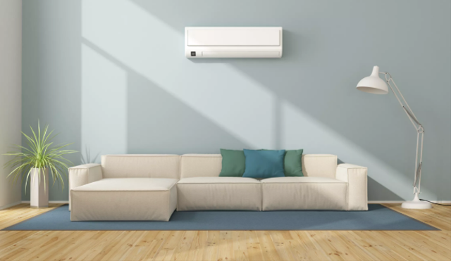 Ilustrasi cara kerja air conditioner ruangan. Foto: Pinterest/kumparan