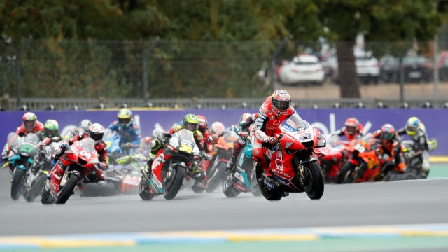 Ilustrasi balapan MotoGP. Foto: Stephane Mahe/REUTERS