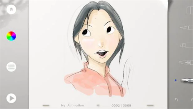 Creative Animation Desk Sketch And Draw App with Realistic