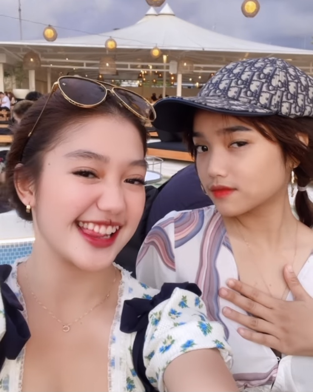 Fuji dan Chika. Foto: Instagram/@chndrika_