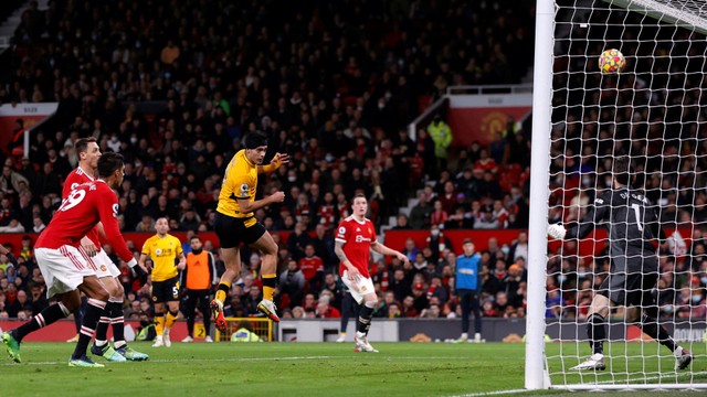 Manchester United vs Wolves. Foto: REUTERS/Phil Noble