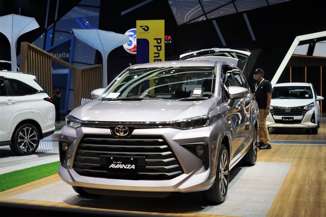 Toyota Avanza di GIIAS 2021. Foto: Muhammad Ikbal/kumparan