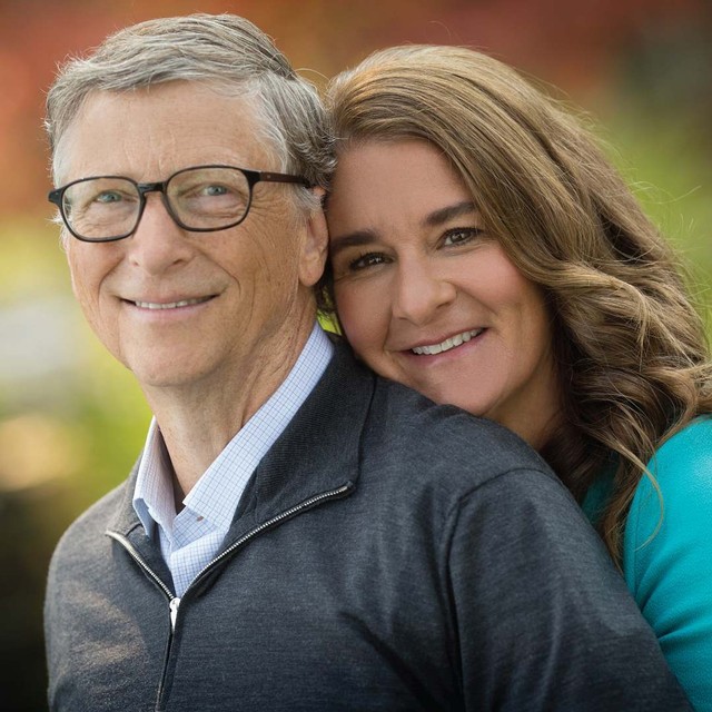 Bill Gates dan Melinda Gates Foto: Instagram @thisisbillgates