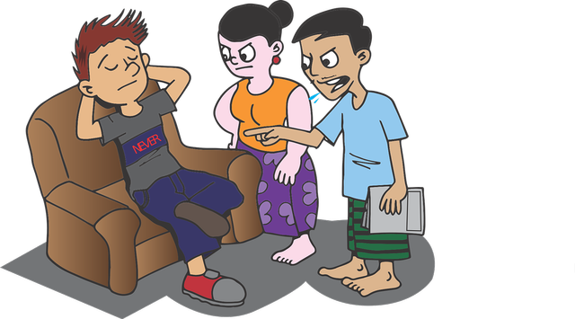 https://pixabay.com/vectors/lazy-son-student-home-mother-1458443/