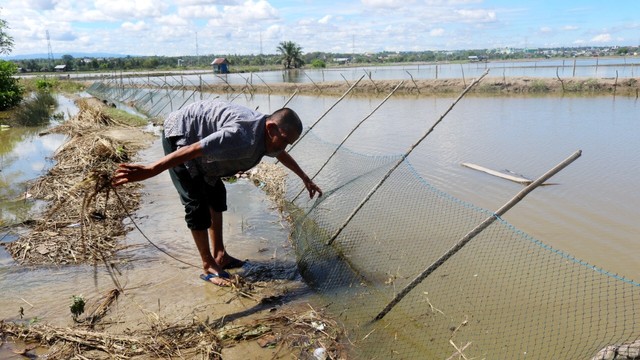 Lokasi sentra produksi perikanan budidaya Kluster Blang Mangat yang terdampar banjir di Kemukiman Meuraksa dan Teungoh, Kecamatan Blang Mangat, Kota Lhokseumawe. Foto: Dok. Istimewa