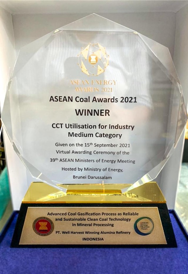 WHW meraih penghargaan internasional ASEAN Energy Awards. Foto: Dok. WHW