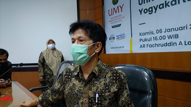 Rektor UMY Gunawan Budiyanto. Foto: Arfiansyah Panji Purnandaru/kumparan