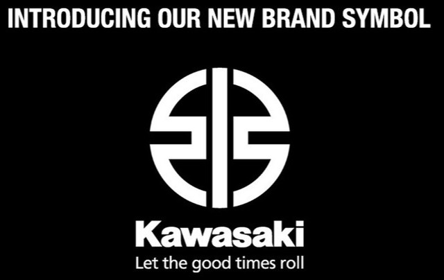 Logo 'River Mark' Kawasaki baru.  Foto: dok. Kawasaki Motor Indonesia
