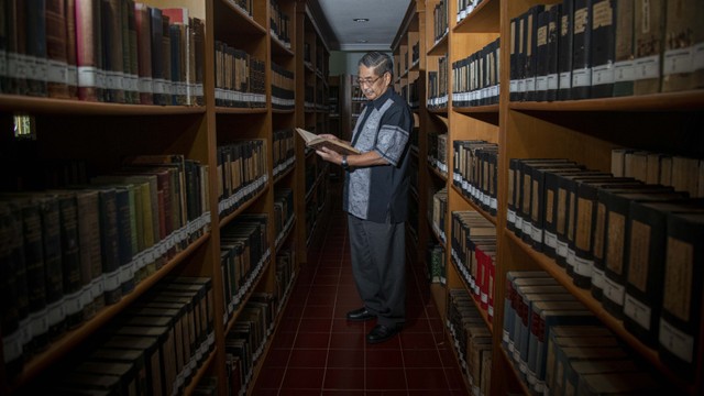 Mantan Kepala Lembaga Biologi Molekuler Eijkman Prof. Amin Soebandrio. Foto: Aditia Noviansyah/kumparan