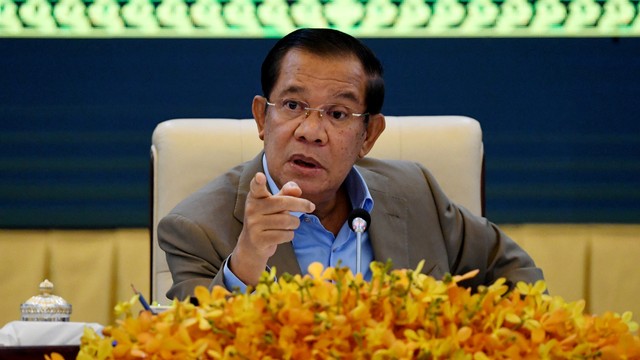 Perdana Menteri Kamboja Hun Sen. Foto: TANG CHHIN Sothy/POOL/AFP