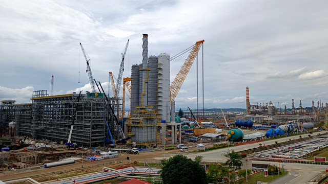 Refinery Development Master Plan (RDMP) Balikpapan, Kalimantan Timur, Sabtu (8/1). Foto: Fariza Rizky Ananda/kumparan