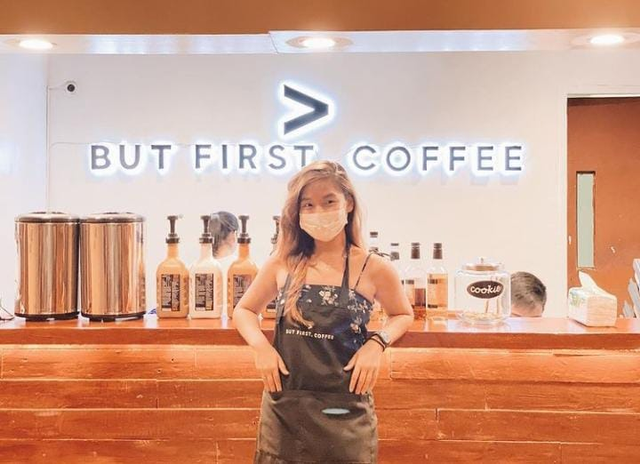 Anna Magalona (25) bangun kedai "But First, Coffe" (Foto: Instagram @annamagalona)