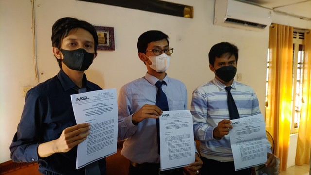 Kuasa hukum MKA mahasiswa UMY, membantah melakukan pemerkosaan. Foto: Arfiansyah Panji P/kumparan