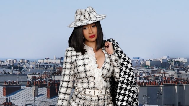 Lirik lagu WAP - Cardi B. Foto: AFP/FRANCOIS GUILLOT