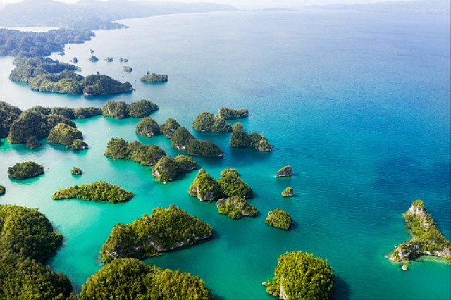 Ilustrasi jumlah pulau di Indonesia. Foto: Unsplash.com