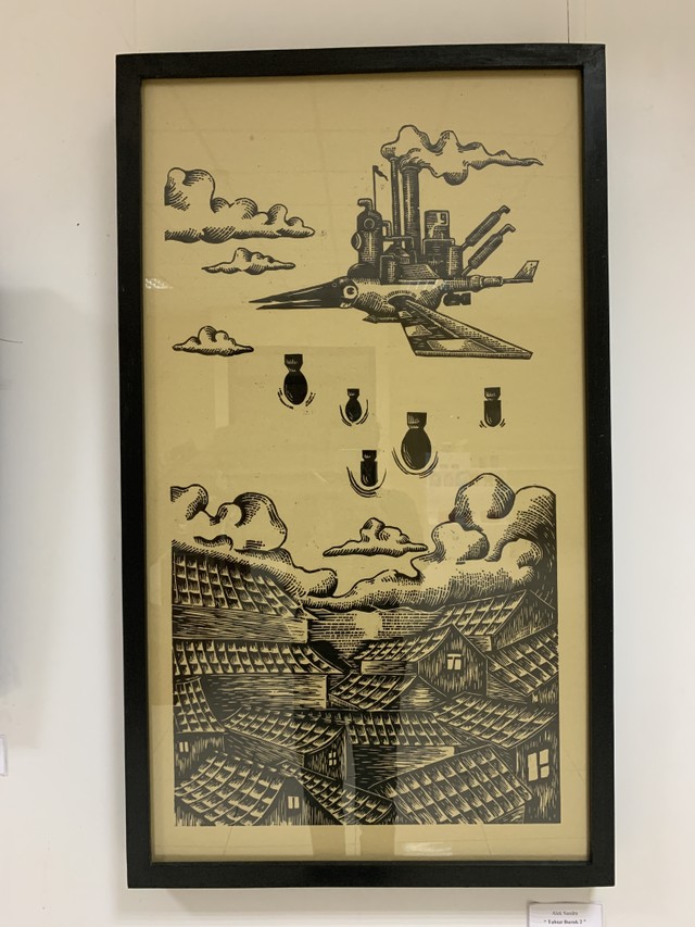 'Tabiat Buruk' Alek Sandra di Pameran Seni ARTiFacts Undiksha Bali (330992)