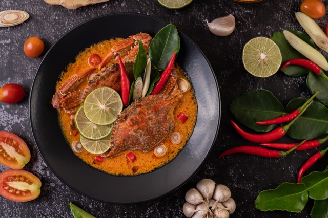 Resep Kepiting Saus Padang, Santapan Lezat untuk Lauk Makan Siang (321373)