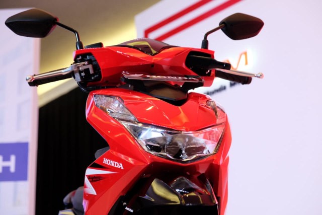 AHM meluncurkan Honda BeAT terbaru, Kamis (16/1). Foto: Bangkit Jaya Putra