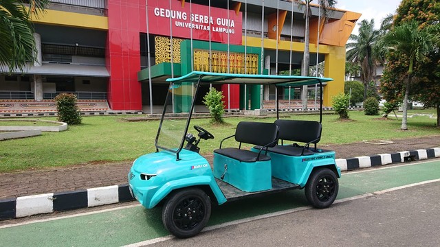 Universitas Lampung Sukses Luncurkan Mobil Listrik Pertama Bernama E.V.U 01 (36505)